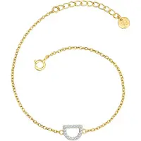 Glanzstücke Pulsera dorado / plata