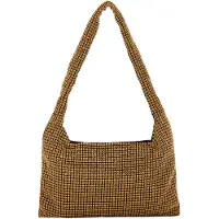 NAEMI Bolso de hombro oro / negro