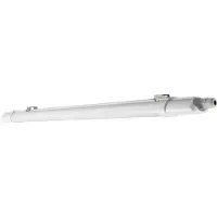 Osram Luminaria LED para ambientes húmedos, modelo Submarine Slim, 10W, 4000K, 900 lúmenes, IP65, diseño plano (35 mm), resistente al polvo y al agua, fabricada en policarbonato