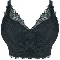 SugarShape Sujetador negro