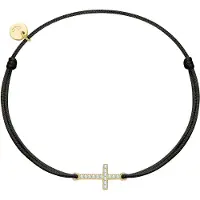 Glanzstücke Pulsera dorado / negro