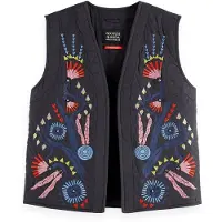 Scotch & Soda Chaleco Embroidered