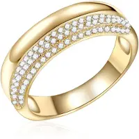 Rafaela Donata Anillo oro / transparente