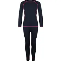 TROLLKIDS - Girl's Merino Baselayer Set - Ropa interior merino size 104, azul
