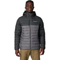 Columbia Chaqueta de montaña 'Powder Lite II' gris / antracita