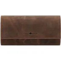 Greenburry Vintage Caja de reloj Piel natural 21.5 cm marrón