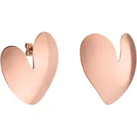 Purelei Pendientes 'True Love' oro rosa