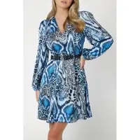 Guess Marciano By Debora Short Dress Midnight Snake Talla: 40 | Mini Vestidos Outlet | Mujer