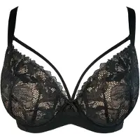 SugarShape Sujetador 'Vienna Strappy' negro