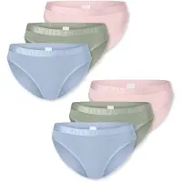 Elle Braga azul claro / verde claro / rosa