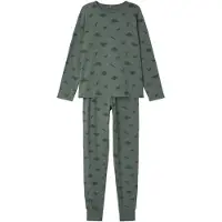 TWO SOON Pijama verde / verde oscuro