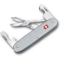Victorinox Companion Slim Alox, 93 mm, color plateado
