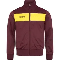 Lonsdale Chaqueta de chándal 'Alnwick' amarillo / borgoña