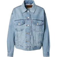 Levi's para mujer. A1743-0140 Chaqueta 90's azul claro (L), Casual, Algodón, Denim, outlet 2026.