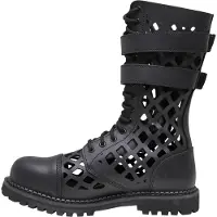 Brandit Botas con cordones 'Grid Phantom' negro