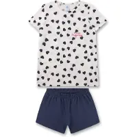 Sanetta Pijama navy / rojo / blanco natural