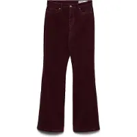 Vero Moda Pantalón 'VMSiga' borgoña