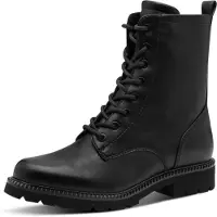 Tamaris Botines con cordones negro