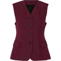 Selected Chaleco para traje 'SLFFEDORA' berenjena
