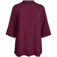 Zizzi Túnica 'FLKIKKA' rojo vino