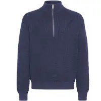 !Solid Jersey ' SDRIVER HALFZIP ' azul