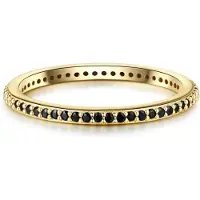 Glanzstücke Anillo oro / negro
