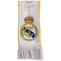 Adidas adidasBufanda primera equipación Real Madrid 1 Talla White / Bold Gold / Light Solid Grey Unisex
