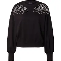 ONLY Sudadera 'ONLBROOKE' negro / blanco