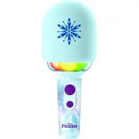 Disney Frozen Micrófono De Karaoke Inalámbrico/bluetooth Con Luz Y Efectos De Sonido