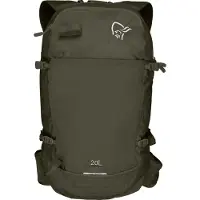 Norrøna - 20L Pack - Daypack marrón/oliva