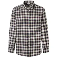 Pepe Jeans para hombre. PM3090825 Camisa Clermont marino (XXL), Casual, Algodón, Manga larga, outlet 2026.