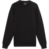 Lyle & Scott Mesh Logo Crew Neck Jumper Jet Black Talla: M | Jerséis Outlet | Hombre | Negro