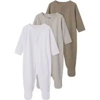 TWO SOON Pijama piel / beige oscuro / blanco cáscara de huevo
