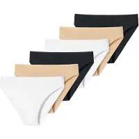 Schiesser Braga beige / negro / blanco