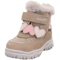 Superfit Botas de nieve 'HUSKY+' beige claro / rosa