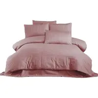 L'essentiel Maison L'Essentiel, Juego de ropa de cama para el hogar, Lilyum - WTN6210, Polvo, Juego de sábanas, 100% satén de algodón