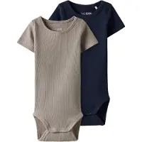 TWO SOON Pijama entero/body navy / piedra