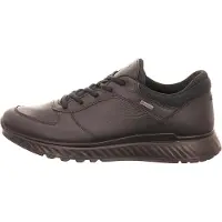 Ecco Zapatos con cordón 'Schnürschuh Herren 835304/01001 Echtleder in schwarz' negro