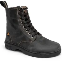 El naturalista unisex. 25264C101005_001 Botines de piel Arizona Nomada negro (41), Plano, Cordones, Casual, outlet 2026.