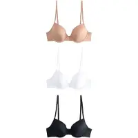 Next Sujetador beige / negro / blanco