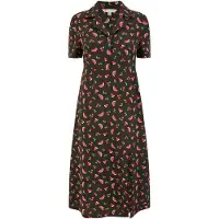 Yumi Vestido verde / rojo / negro