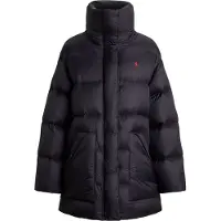 Ralph Lauren para mujer. 211971186001 Plumífero Woven negro (XL), Casual, Nylon reciclado, outlet 2026.
