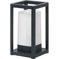 Ledvance 00217621, Lámpara exterior de mesa, Wi-Fi, Gris, LED, Aluminio, Blanco cálido
