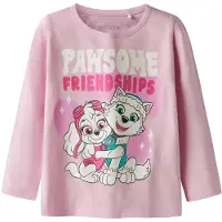 TWO SOON Camiseta 'Paw Patrol' ecru / rosa / rosa / negro