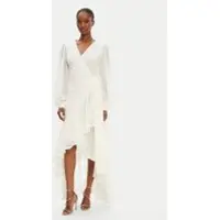 Guess Marciano By Elsa Wrap Flare Dress Sandy Shore Talla: 44 | Vestidos Maxi Outlet | Mujer | Marrón