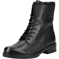 Gabor Botas 'Schnürstiefelette Damen 71.791.27 Echtleder in schwarz' negro