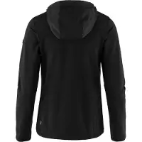 Fjällräven - Women's Keb Fleece Hoodie - Forro polar size XS, negro