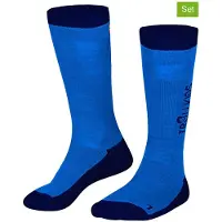 TROLLKIDS - Kid's Ski Socks - Calcetines de esquí size 27-30, azul