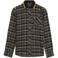 Lyle & Scott Tartan Shirt Jet Black Talla: 12/13 | Camisas Outlet | Unisex | Negro