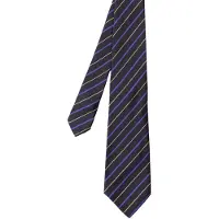 Paul Smith Men Tie Painted Stripe Black Talla: OS | Corbatas Outlet | Hombre | Negro